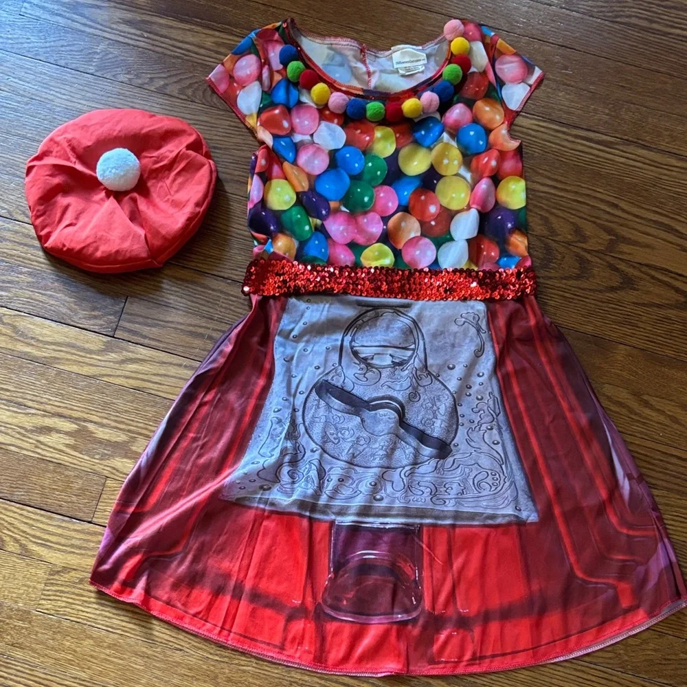Gumball Machine Costume Dress - Picture 2 of 4